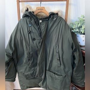 Spiewak Olive Hooded Jacket